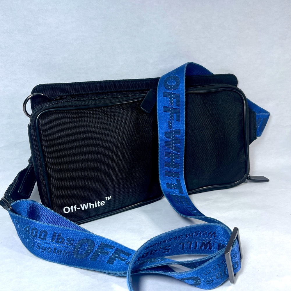 ******SOLD*****Off-White Authentic CrossBody Sling Bag Custom 1-of-1